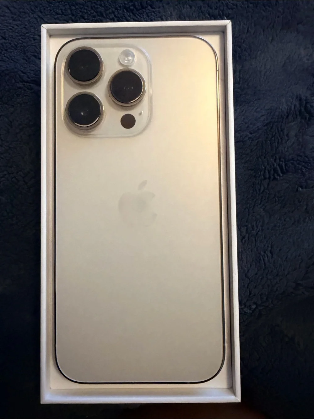 Apple iPhone 14 Pro Deep Blue with Triple Camera